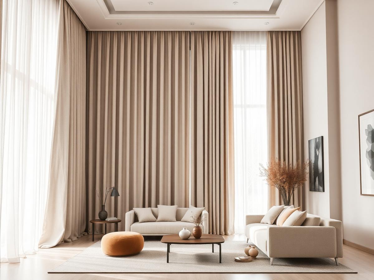 Limpeza de cortinas